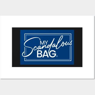 My Scandalous Bag - Navy Posters and Art